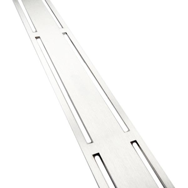 Unidrain rist i 3 mm massiv AISI 304 rustfri stål til ClassicLine ramme - model Anniversario i længde 800 mm