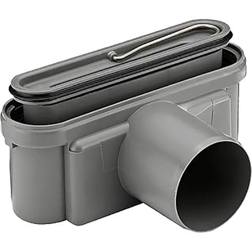 Unidrain 7119933 Utloppshus 75 mm, sidoutlopp Lågbyggt
