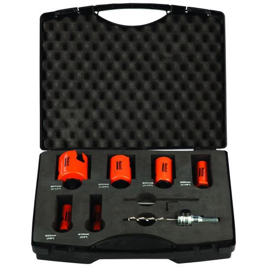 Mandrex SuperXcut Hålsågsats Mxqs, för VVS