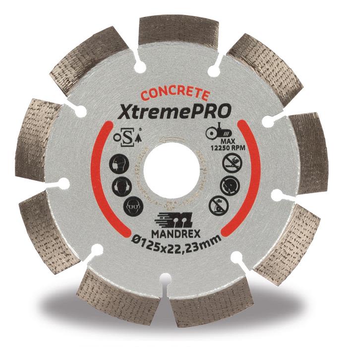 Mandrex Concrete XtremePRO Diamantkapskiva 125 mm