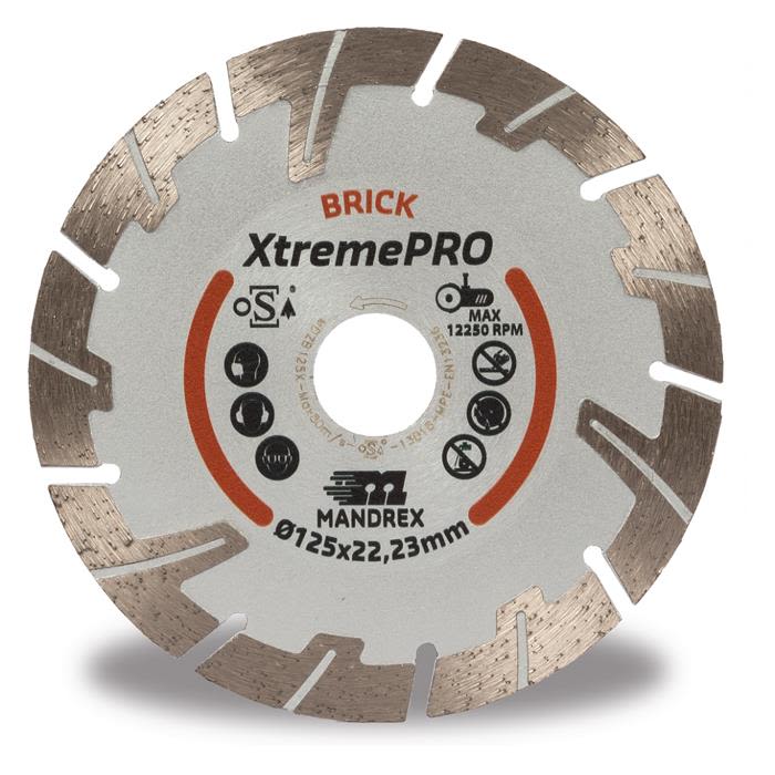 Mandrex Bricks XtremePRO Diamantkapskiva 230 mm