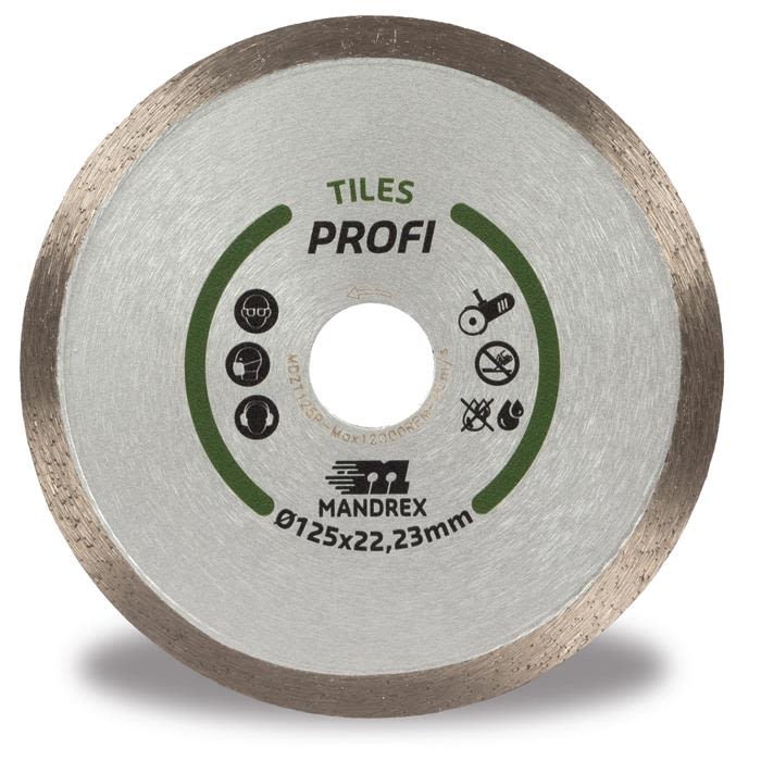 Mandrex Tiles Profi Diamantkapskiva 115 mm