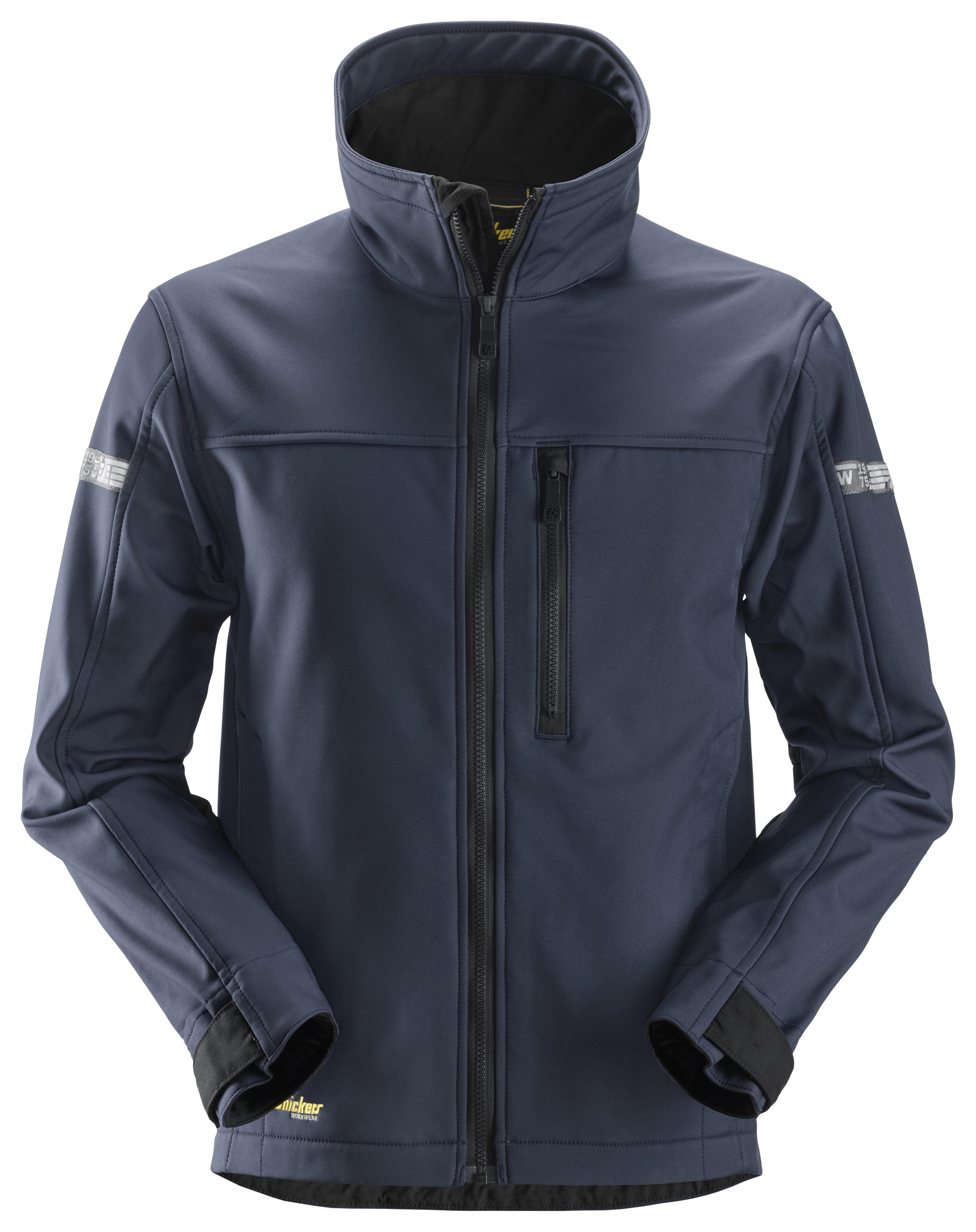 Snickers Workwear 12009504006, Jakke, Mann, Sort, Marineblå, L, Polyester, 265 g/m²