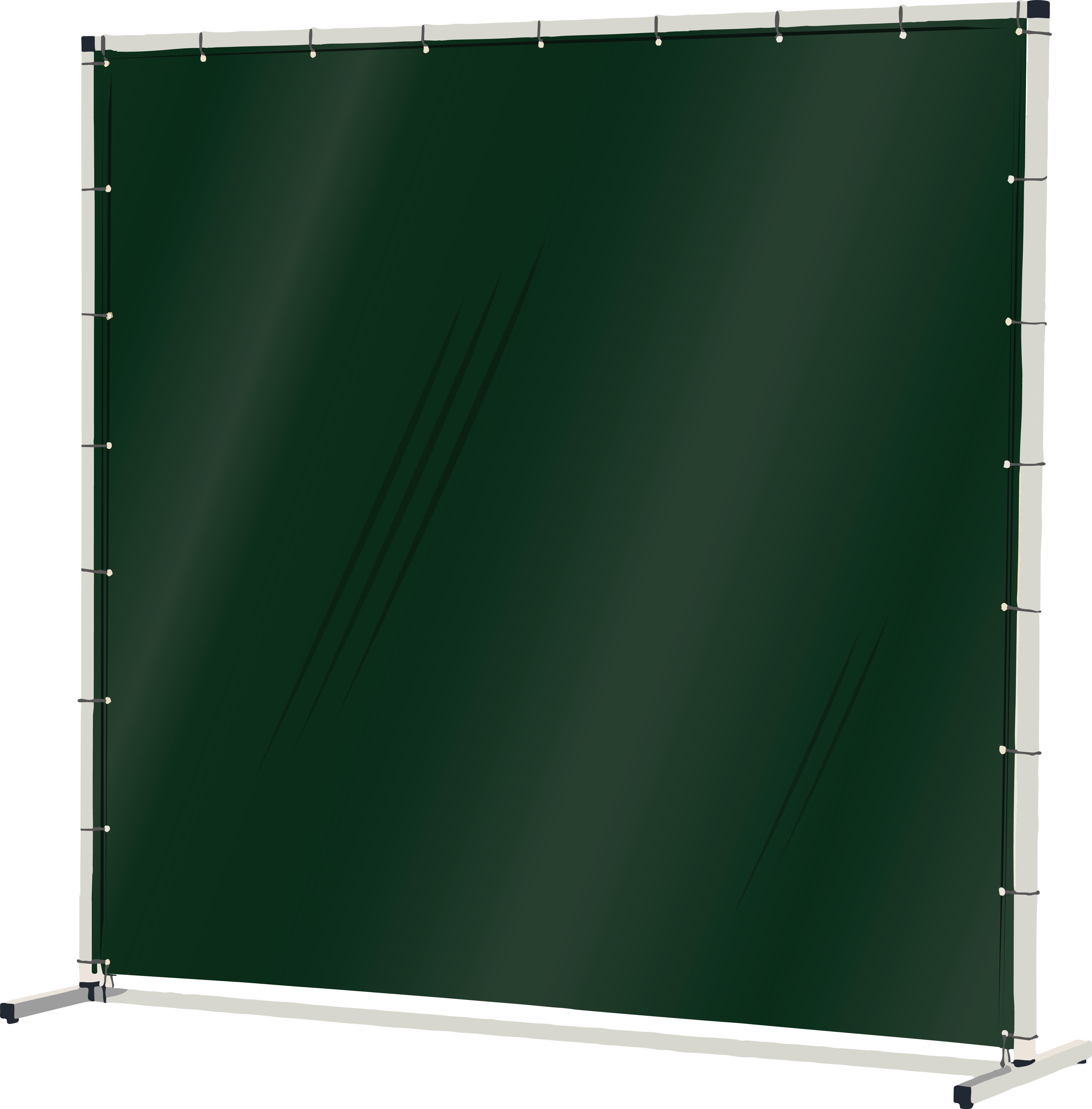 Industridraperier Björndraperiet 104104 Svetsskärm 1,5 x 1,9 m, transparent Grön