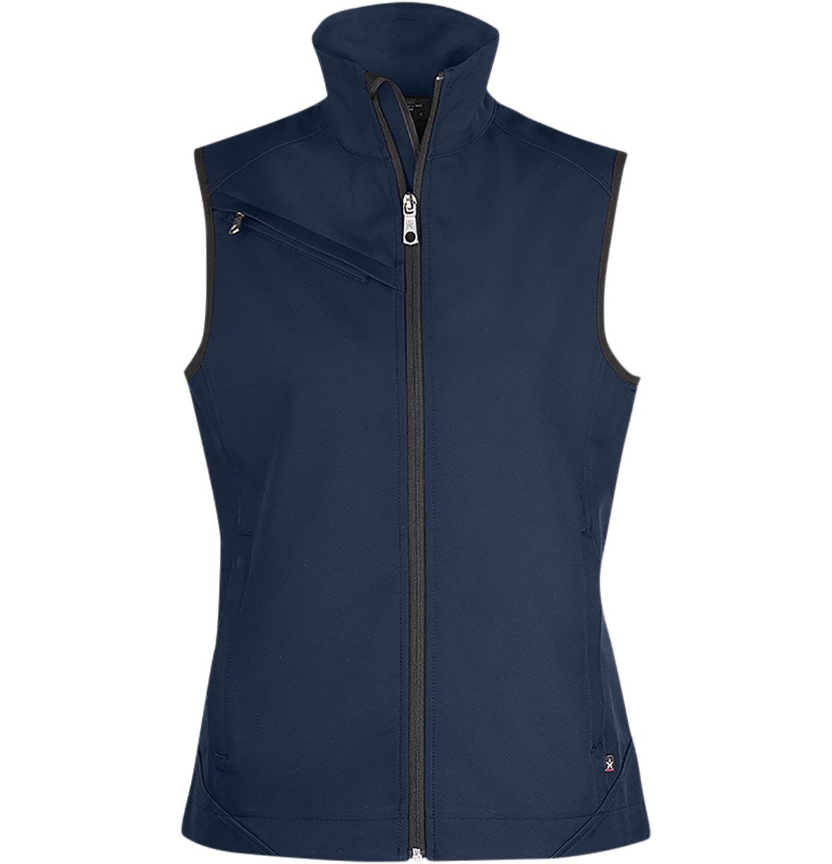 Texstar WV79189000150 Softshellvest marineblå Marineblå