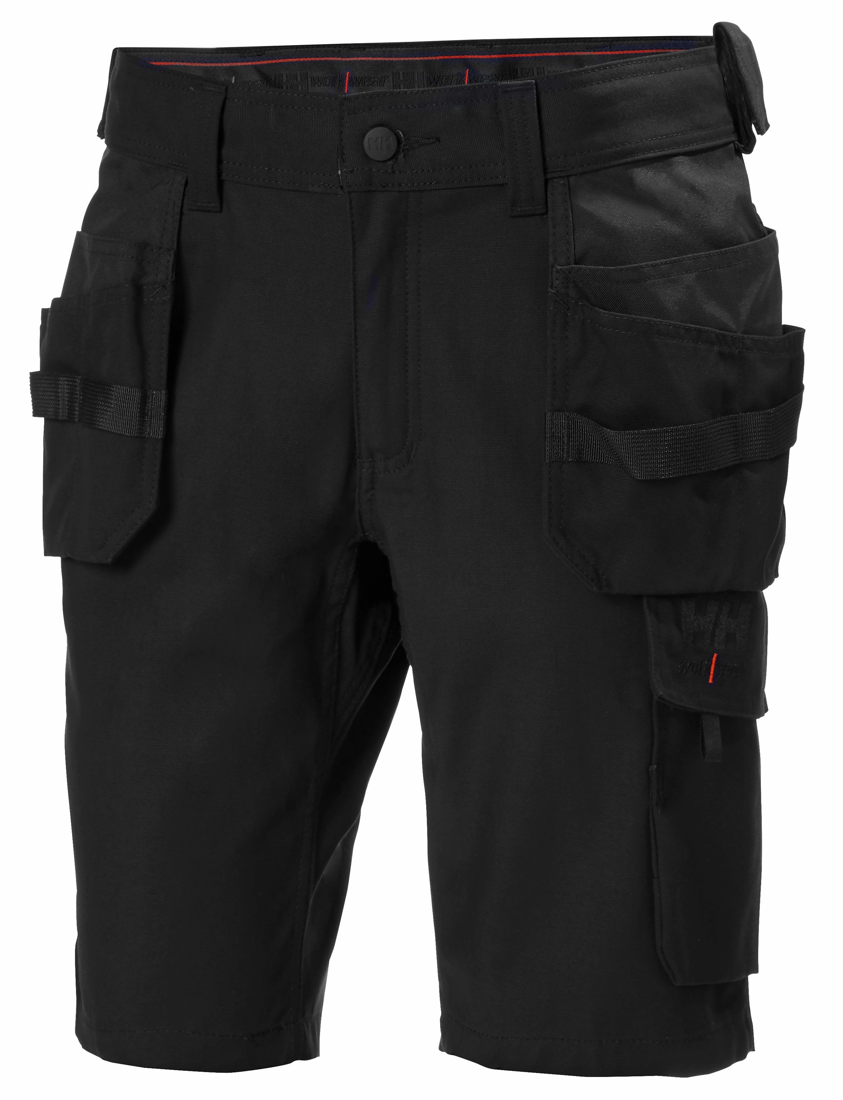 Helly Hansen Workwear Oxford 77463-990 Arbeidsshorts svart, stretch Svart