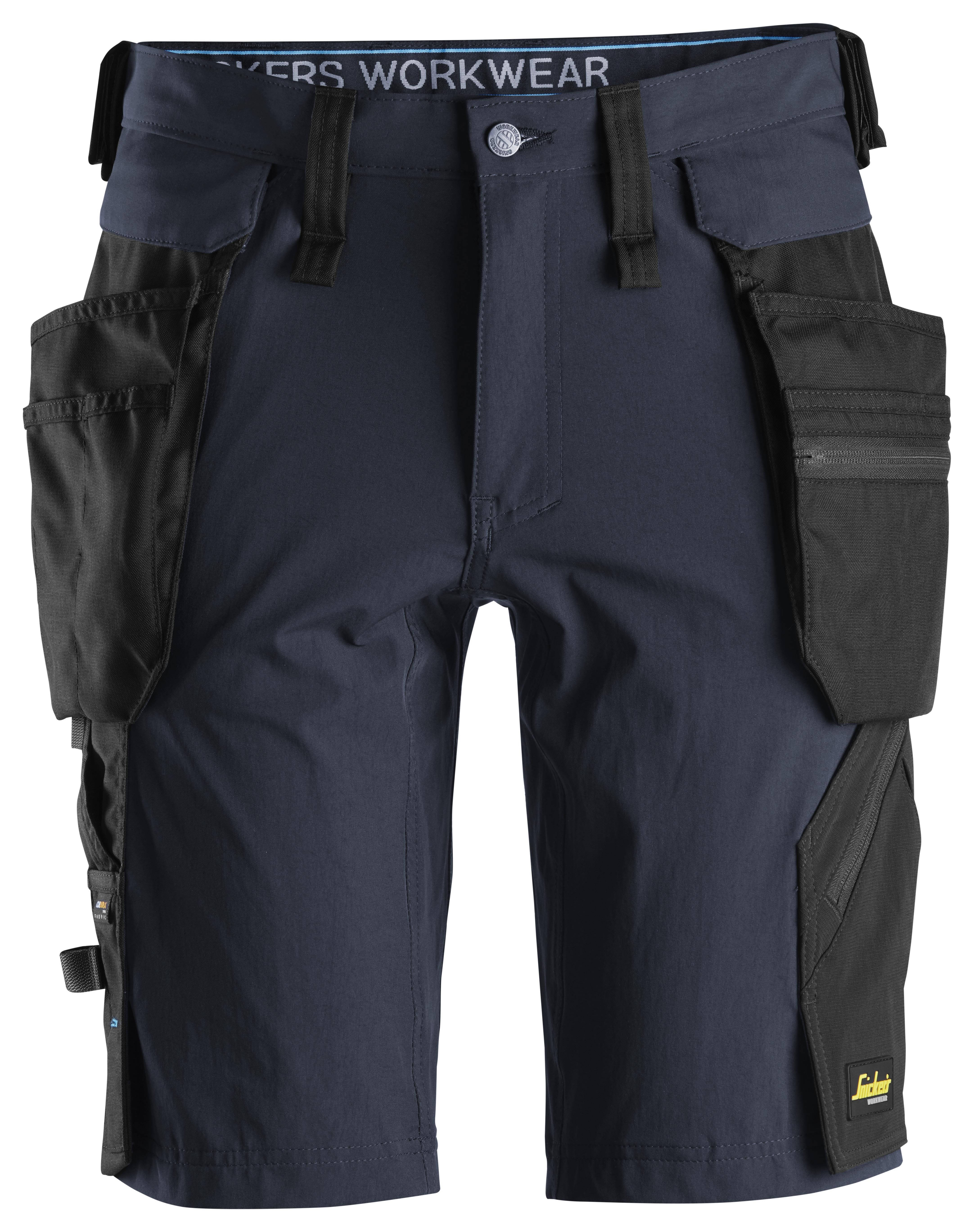 Snickers Workwear 6108 LiteWork Shorts marinblå/svart Marinblå/Svart