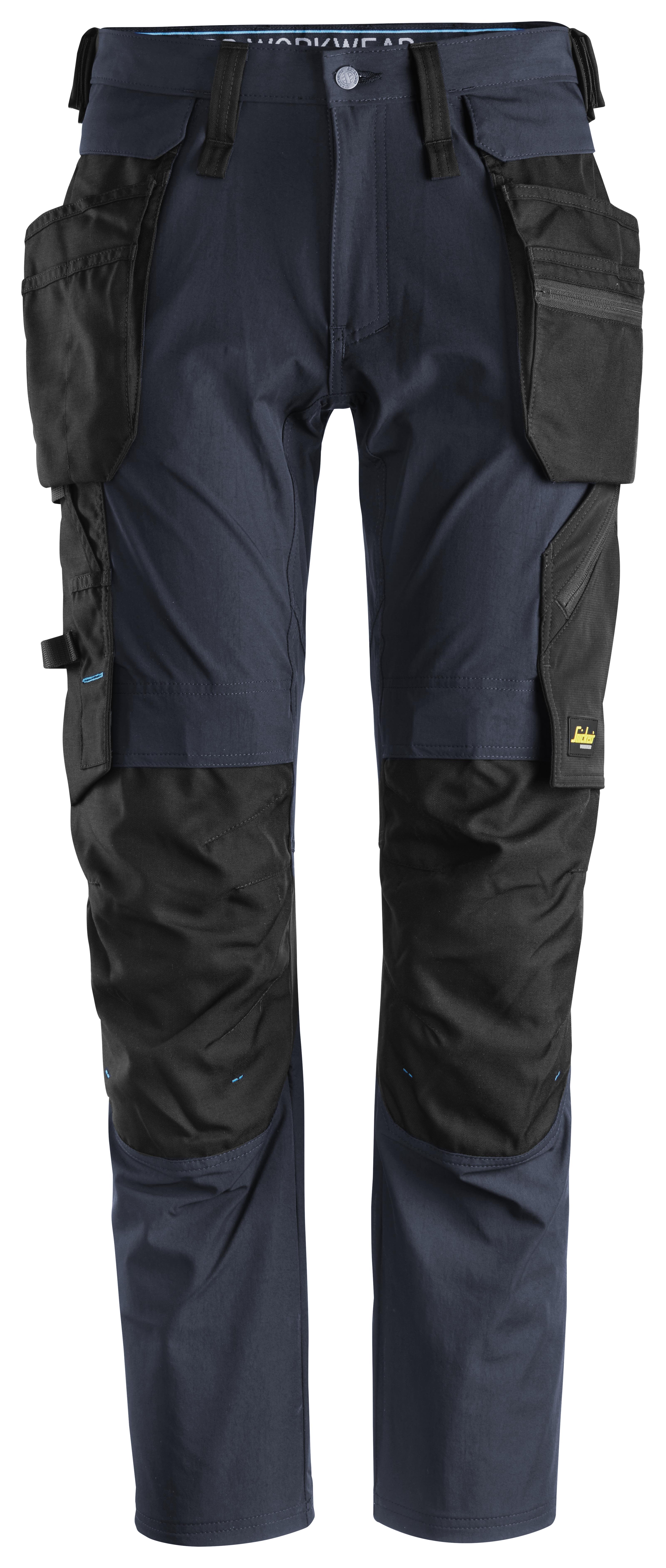 Snickers Workwear 6208 LiteWork Arbetsbyxa marinblå/svart Marinblå/Svart