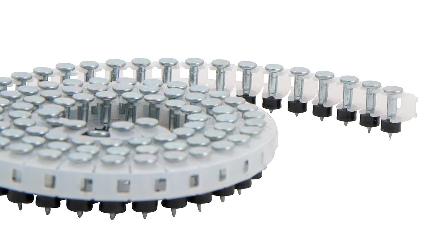 TJEP 839282 Betongspik Ø3 mm, galv., 2-stegs, 1000-pack Ø3 x 22 mm