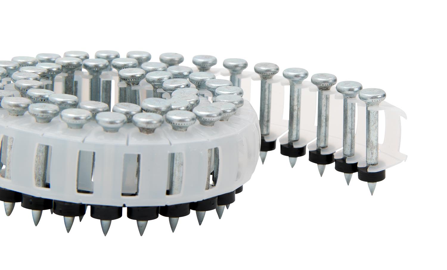 TJEP 839524 Betongspik Ø3,4 mm, galv., vriden, 1000-pack Ø3,4 x 50 mm