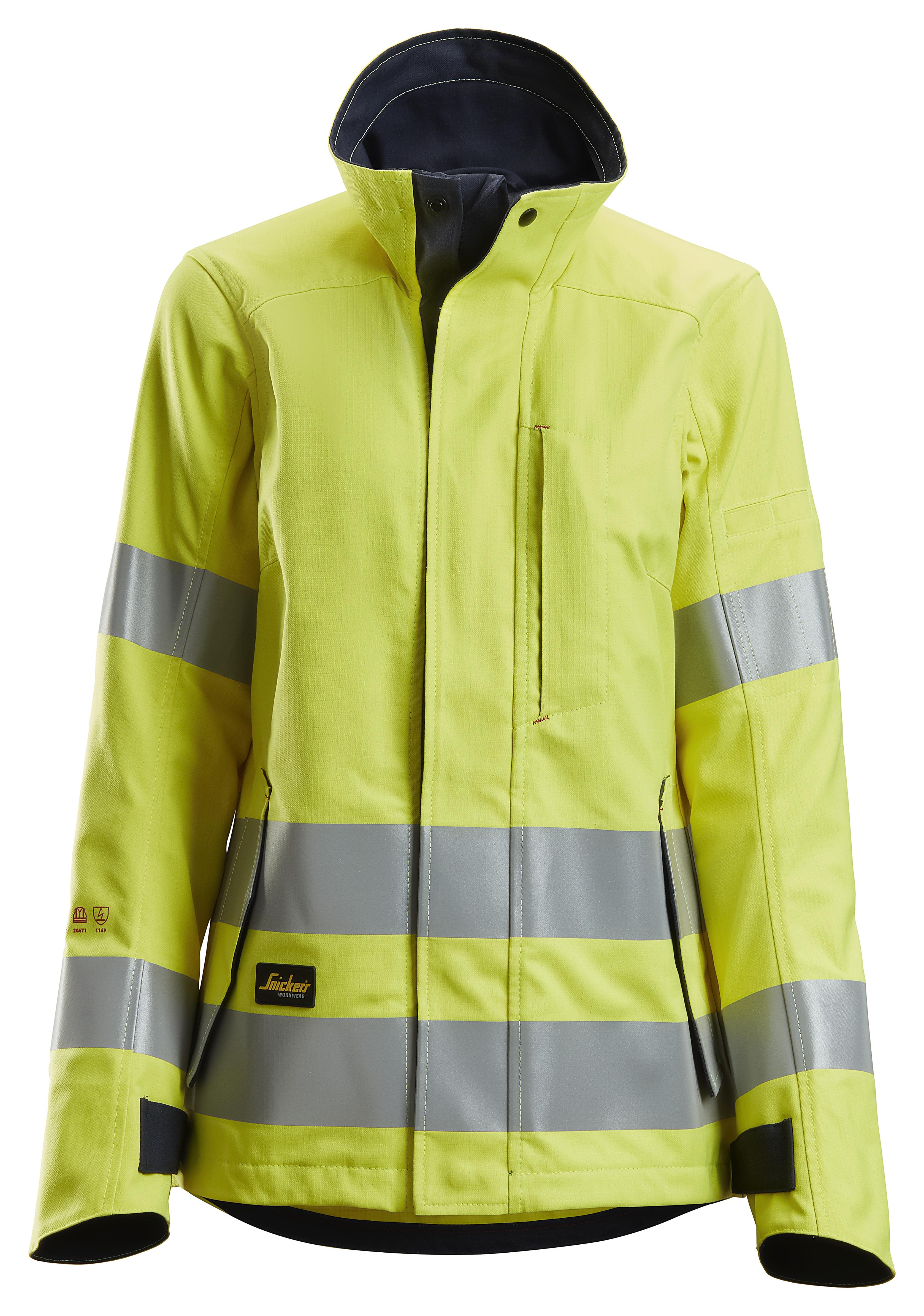 Snickers Workwear 1567 ProtecWork Jakke varsel, gul L