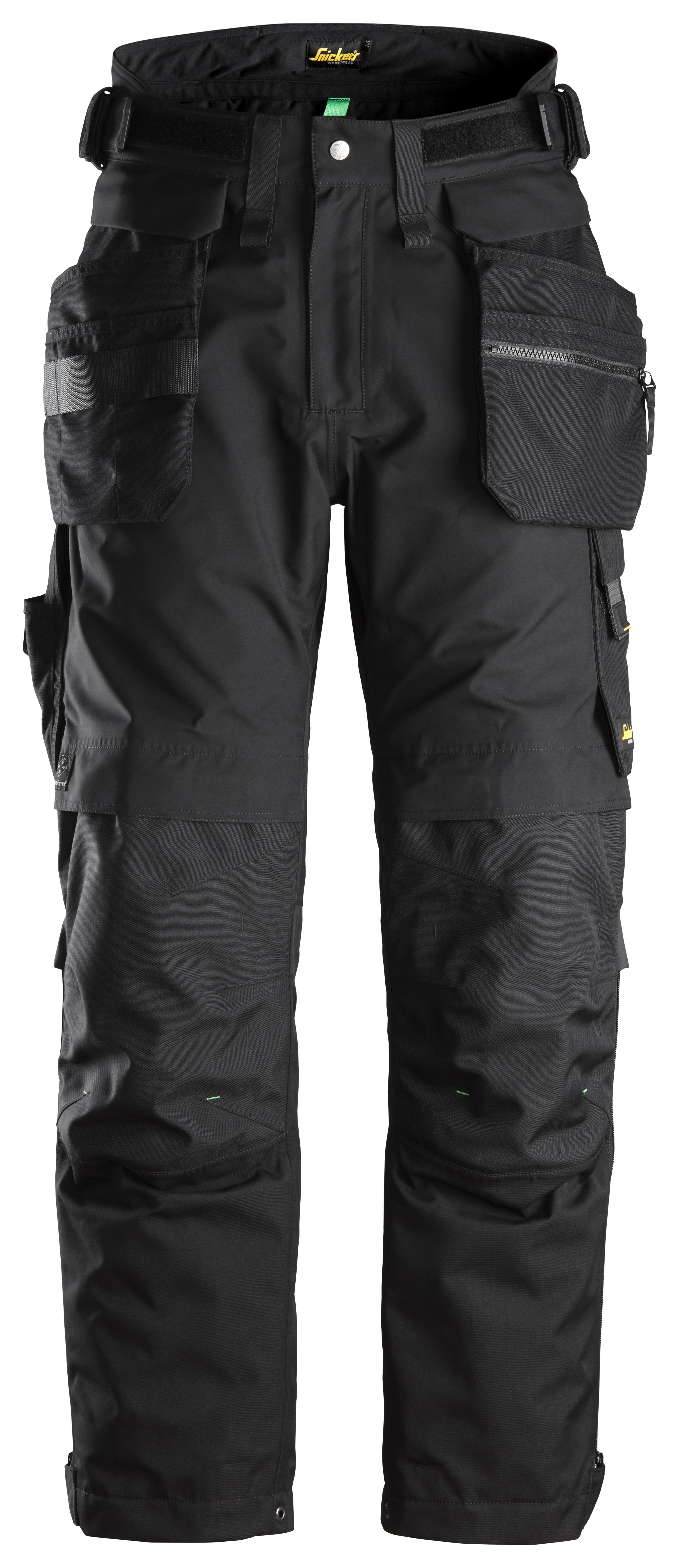 Snickers Workwear 6580 FlexiWork Vinterbukse svart, GORE-TEX XS