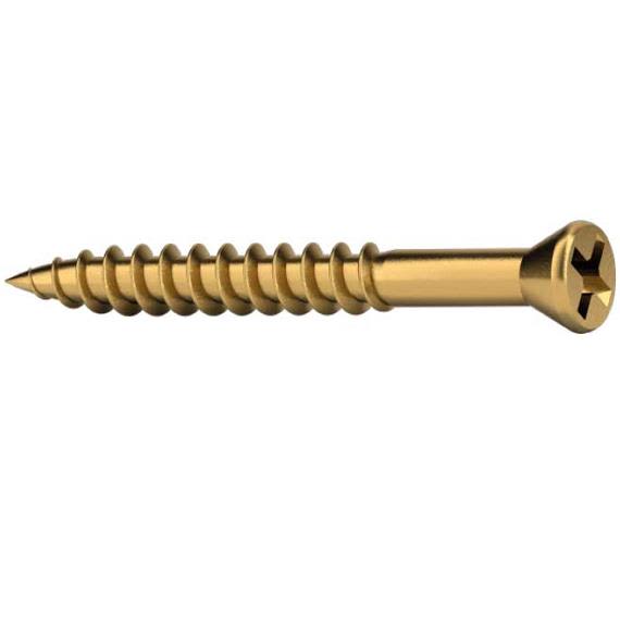 Ejot 904010 Listskrue Ejofix L, gulforsinket 3,9 x 45 mm, 500-pakning