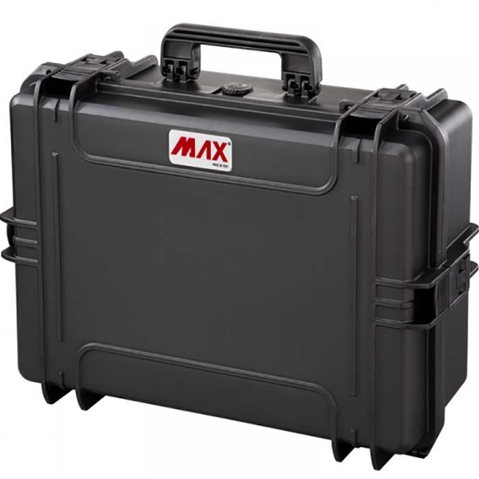 MAX cases MAX505TR Förvaringsväska vattentät, 33,95 liter tom, hjul och handtag