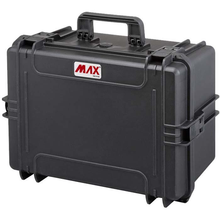 MAX cases MAX505H280TR Förvaringsväska vattentät, 49 liter tom, hjul och handtag