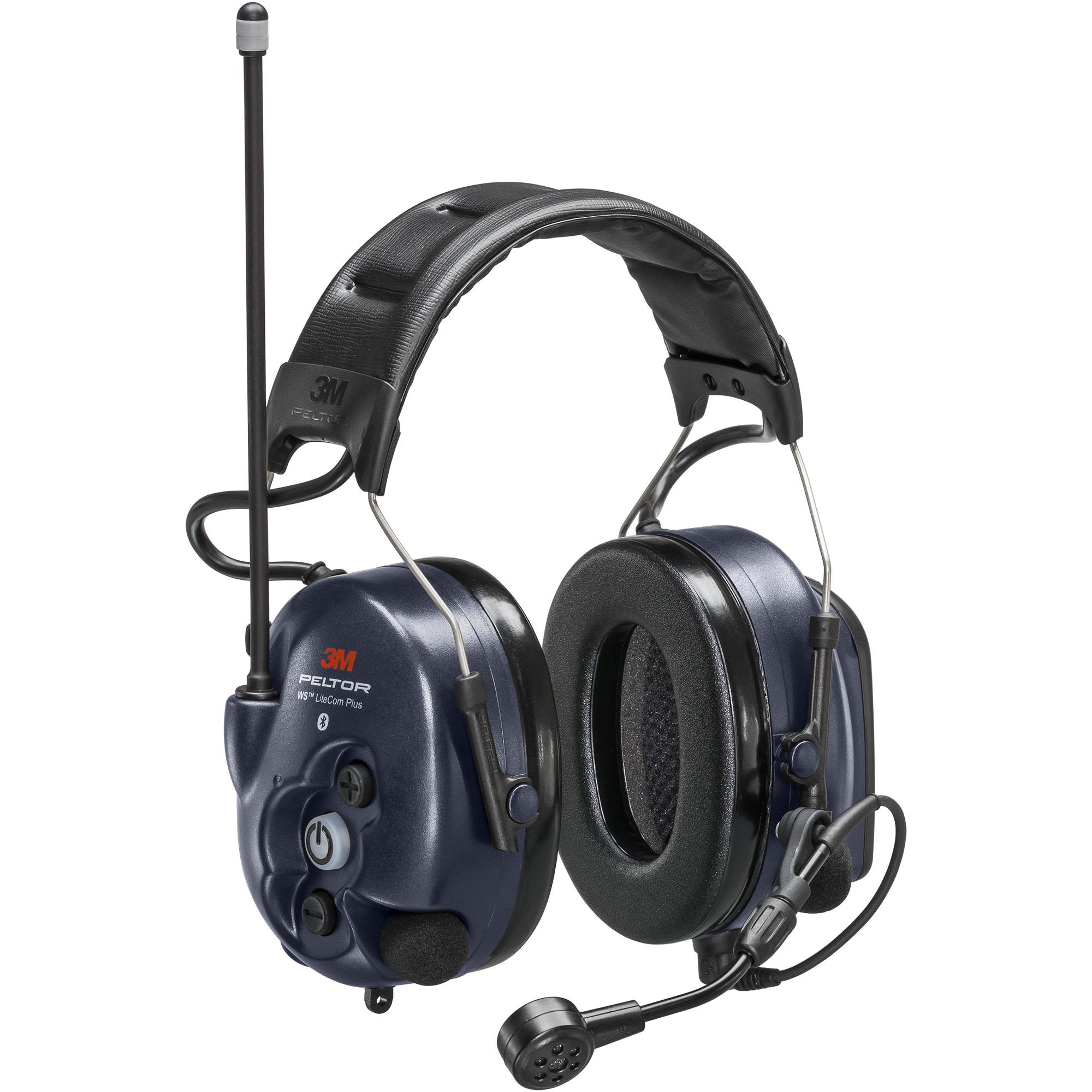 3M Peltor WS LiteCom Plus Kuulosuojaimet päälakisanka, Bluetooth, radiopuhelin 69 kanavalla
