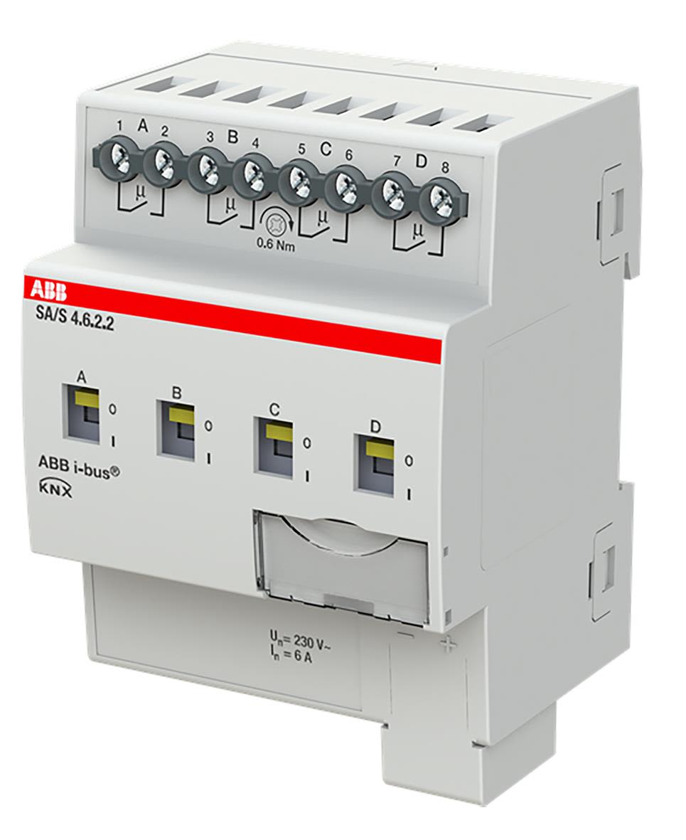 ABB 2CDG110254R0011 Brytaktor KNX, 230V, 6 A Max. antal omkopplarkontakter: 4
