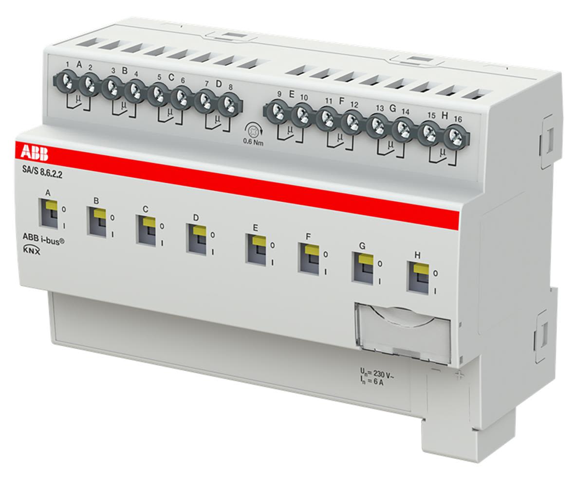 ABB 2CDG110255R0011 Brytaktor KNX, 230V, 6 A Max. antal omkopplarkontakter: 8