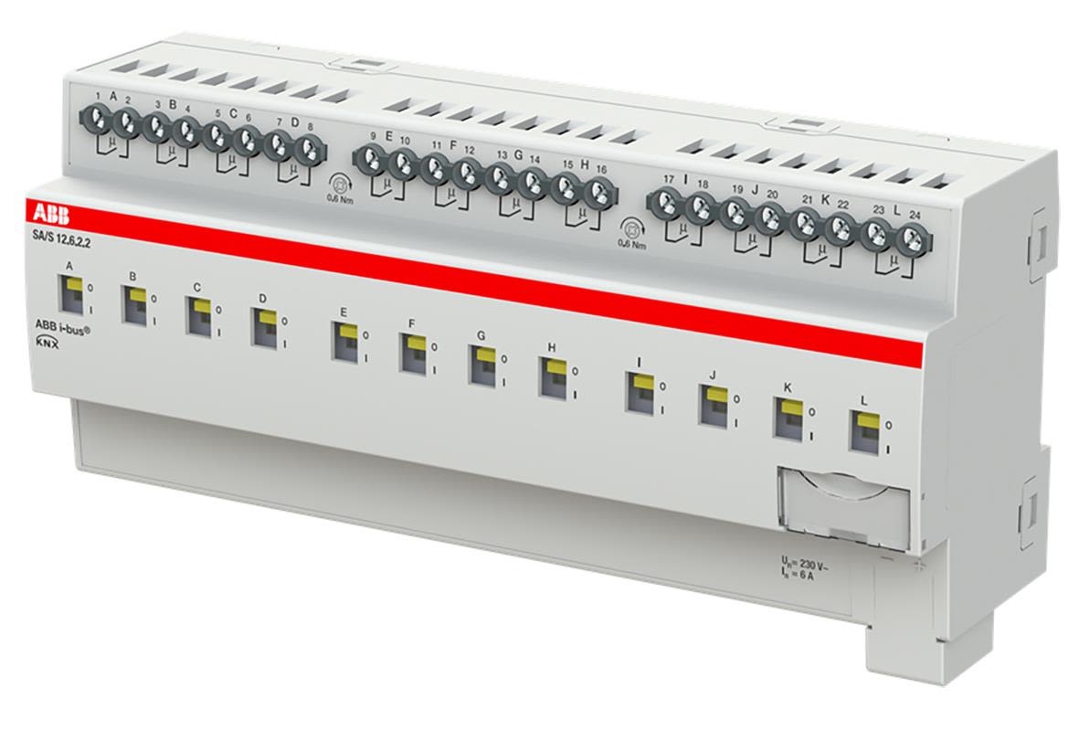 ABB 2CDG110256R0011 Brytaktor KNX, 230V, 6 A Max. antal omkopplarkontakter: 12