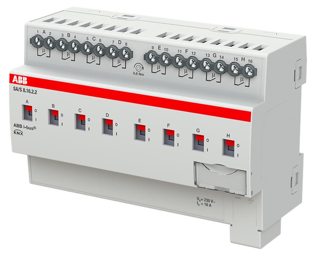 ABB 2CDG110263R0011 Brytaktor KNX, 230V, 16 A Max. antal omkopplarkontakter: 8