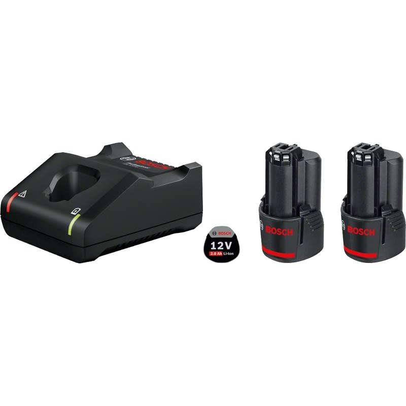 Bosch GBA 12V 2,0Ah + GAL 12V-40 Opladningspakke