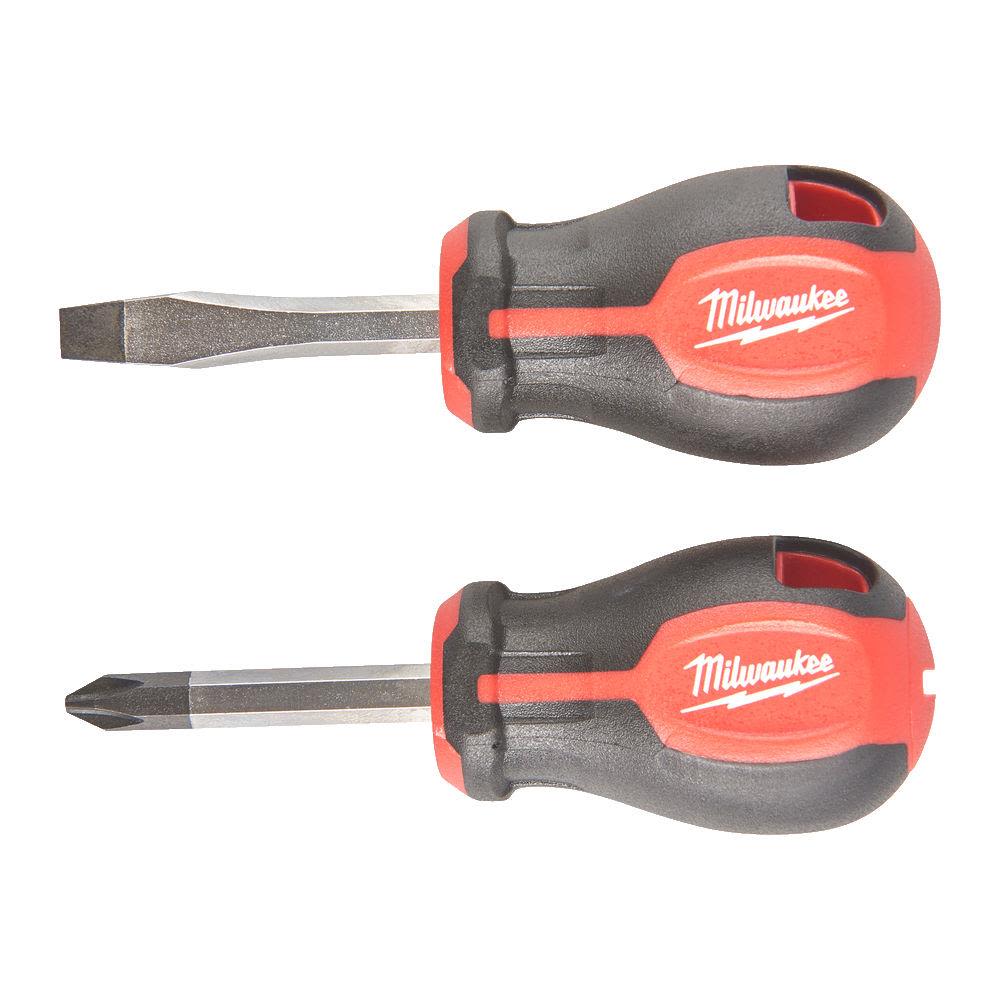 Milwaukee Tri-Lobe STUBBY Skrutrekkersett passer skiftenøkkel for ekstra tiltrekking
