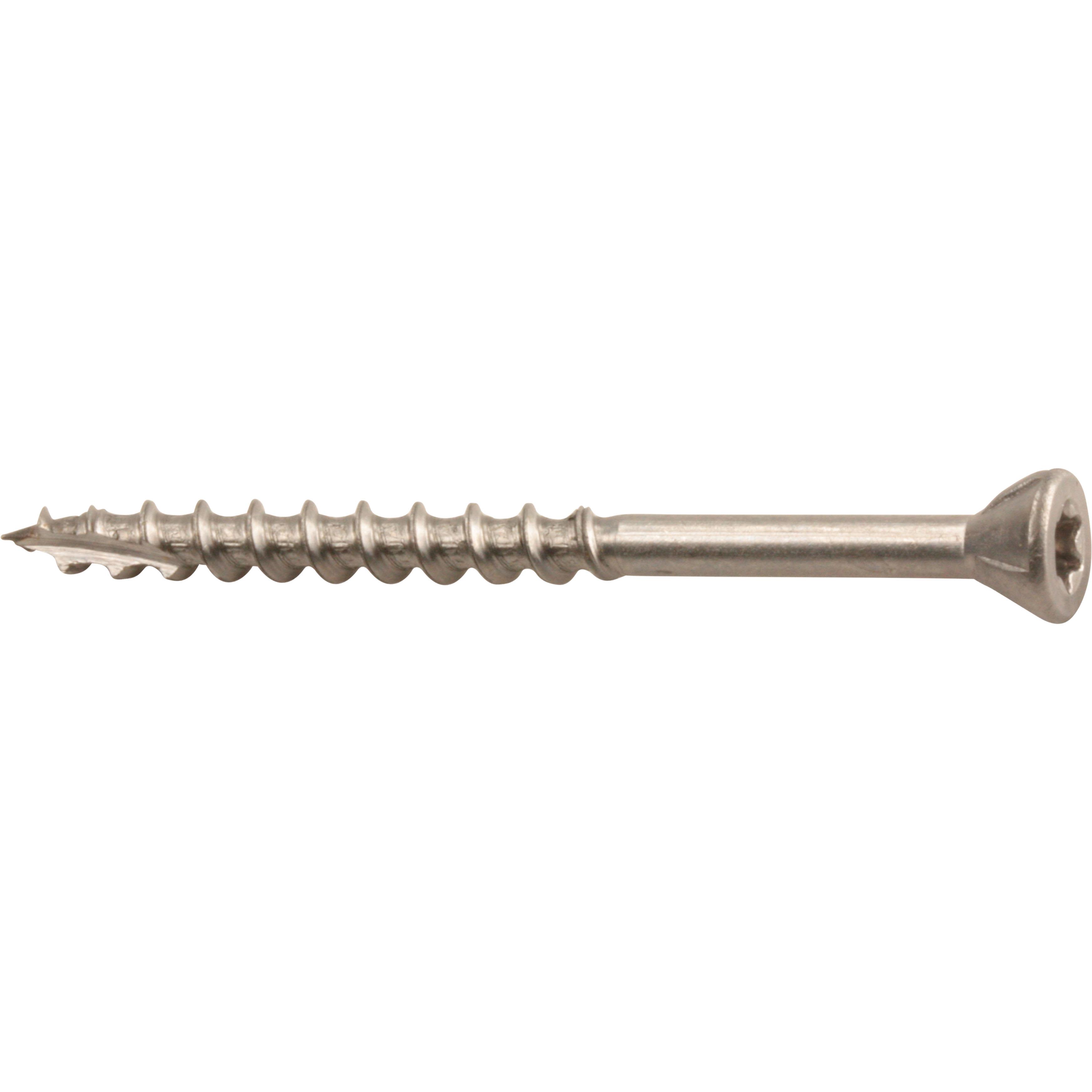 Proffsmagasinet 2910012 Plattingskrue TFT forsenket rustfri A2 4,2 x 55 mm, T20, 1500-pakning
