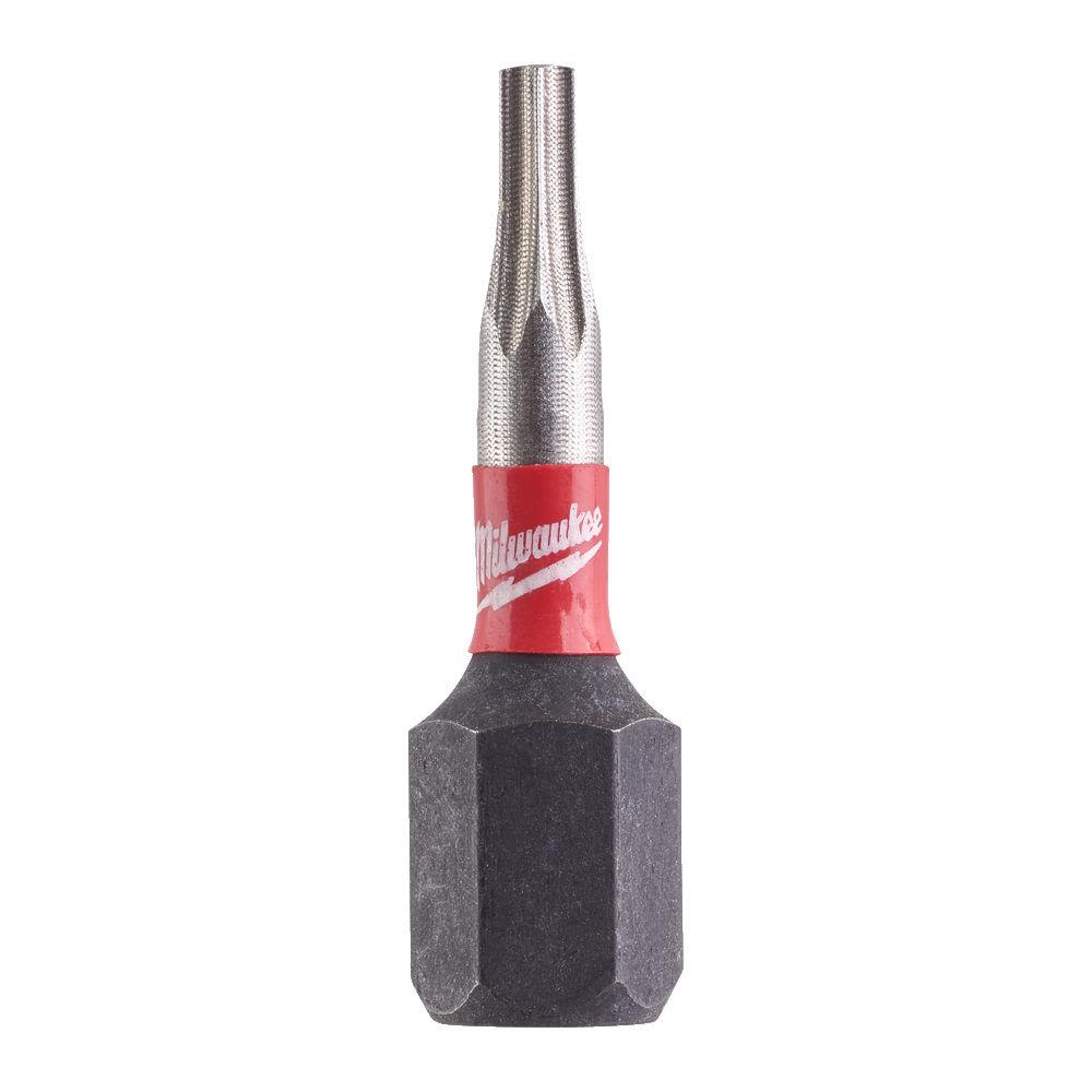 Milwaukee Shockwave Skruvbits levereras i fodral TX8X25 mm, 2-pack