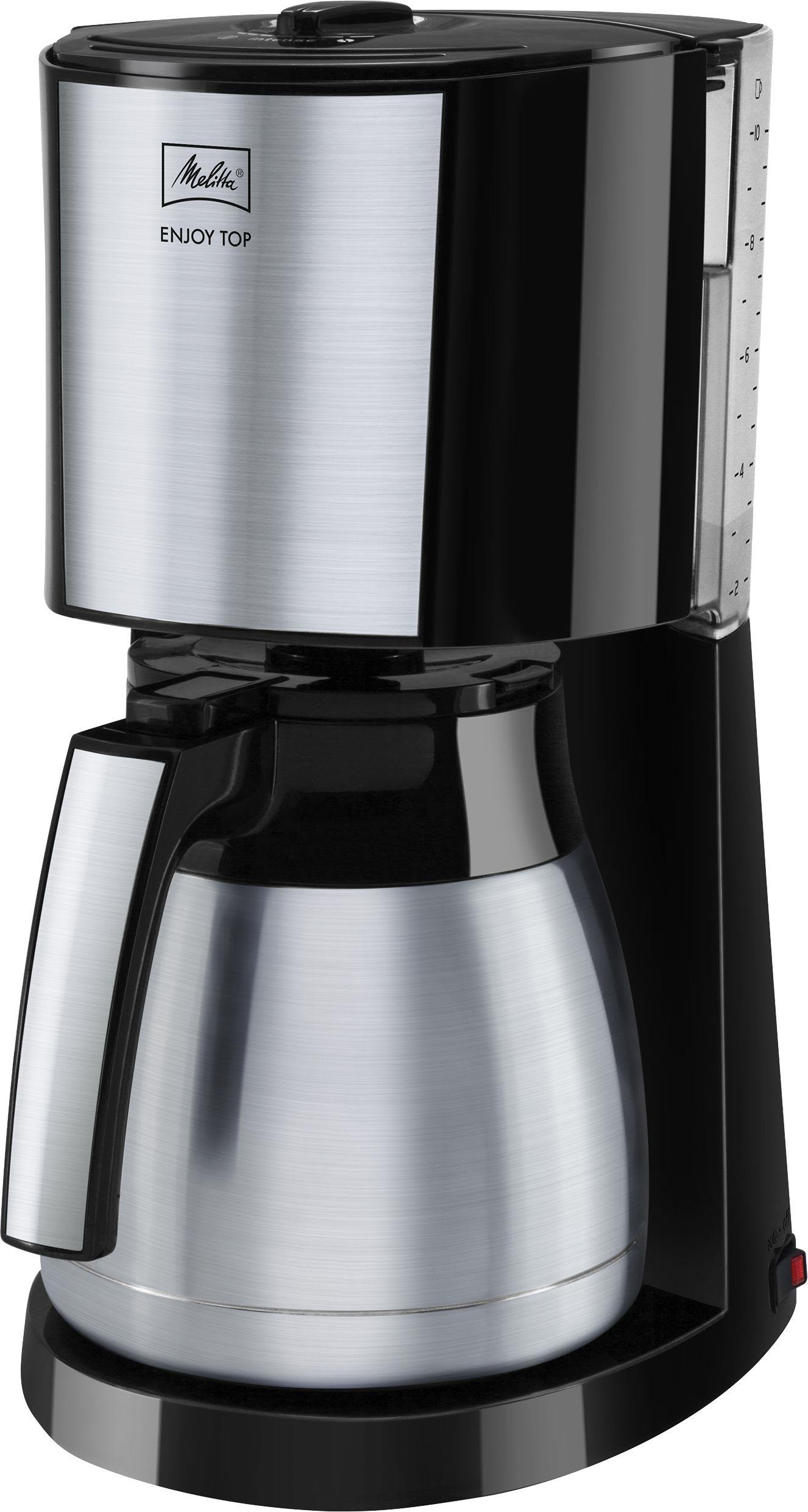 Melitta Enjoy Top 2.0 Therm Kaffemaskine sort, 1080 W
