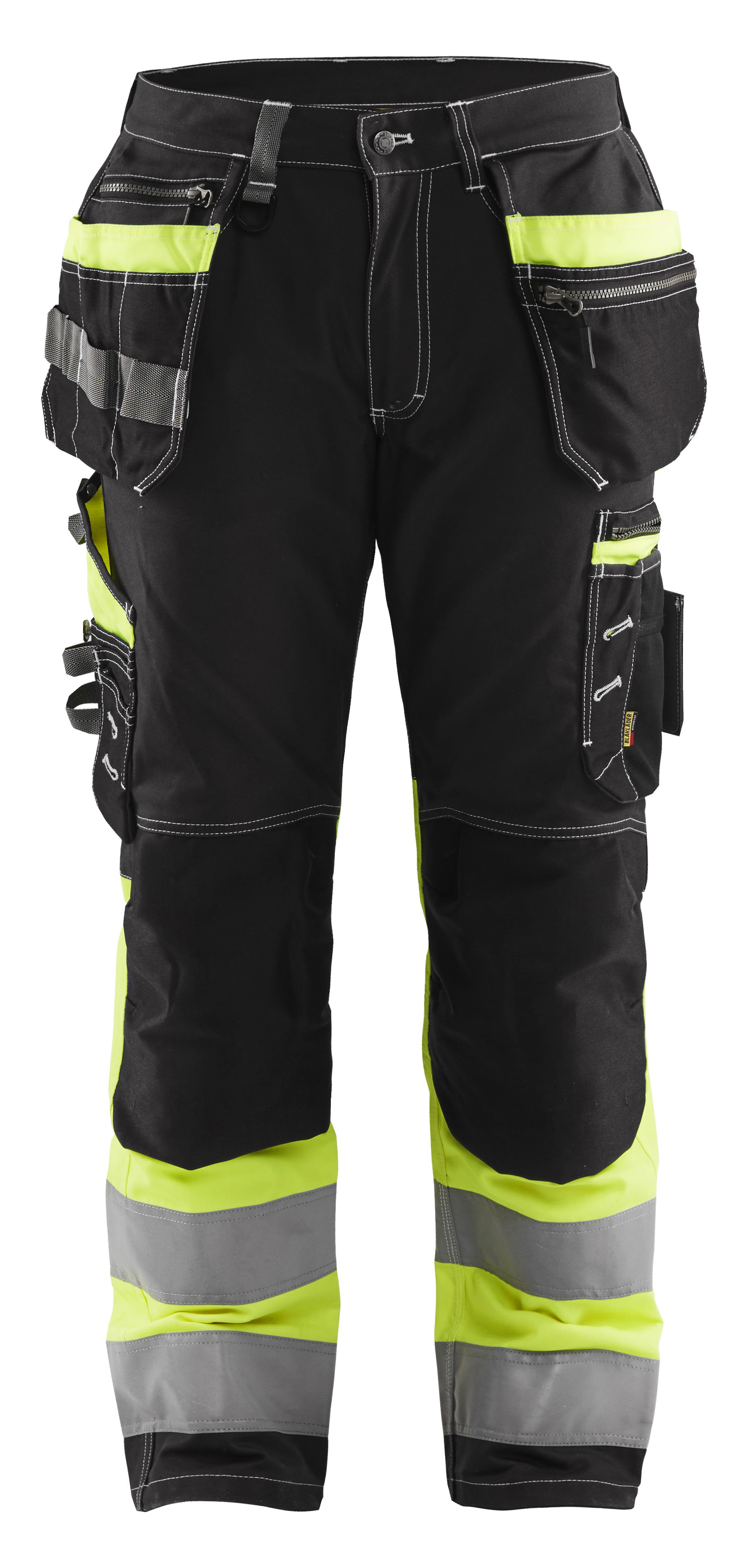 High Vis Pants Black/High Vis Gu