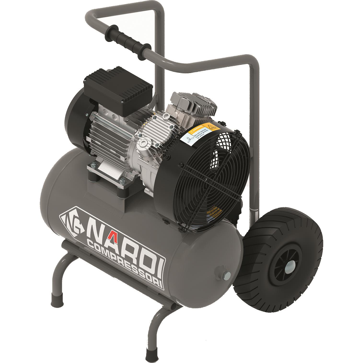 Nardi Extreme 1 25L Kompressor oljefri, 260 l/min