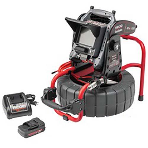 Ridgid Compact C40 Kamerasystem med CS6x VERSA, batteri og lader