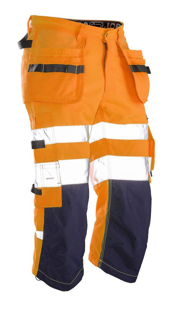 Jobman 2217 Piratbyxa orange/marinblå, varsel D112