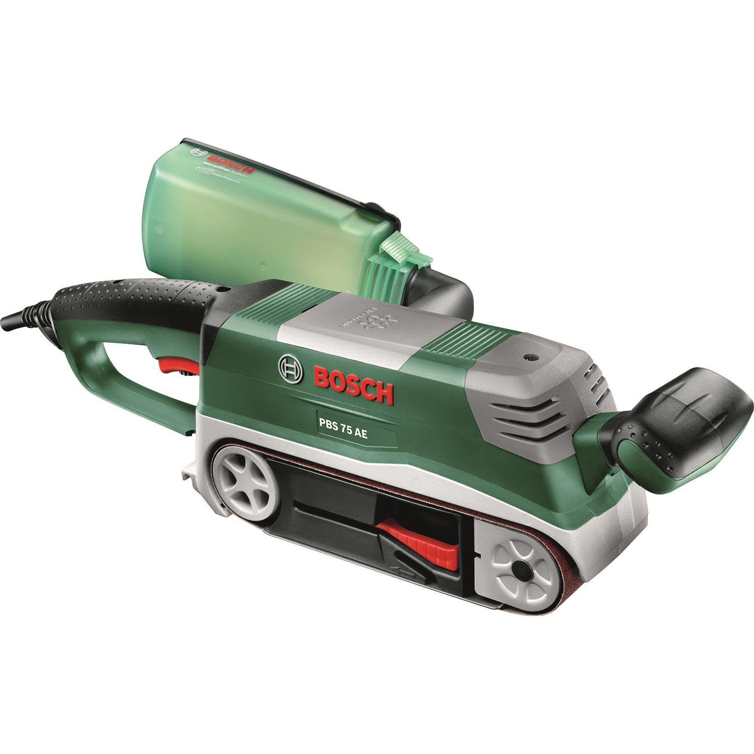 Bosch PBS 75 AE - Båndsliper - 750 W - 75 x 533 mm