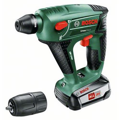 Bosch DIY Uneo Maxx Borrhammare med batteri och laddare