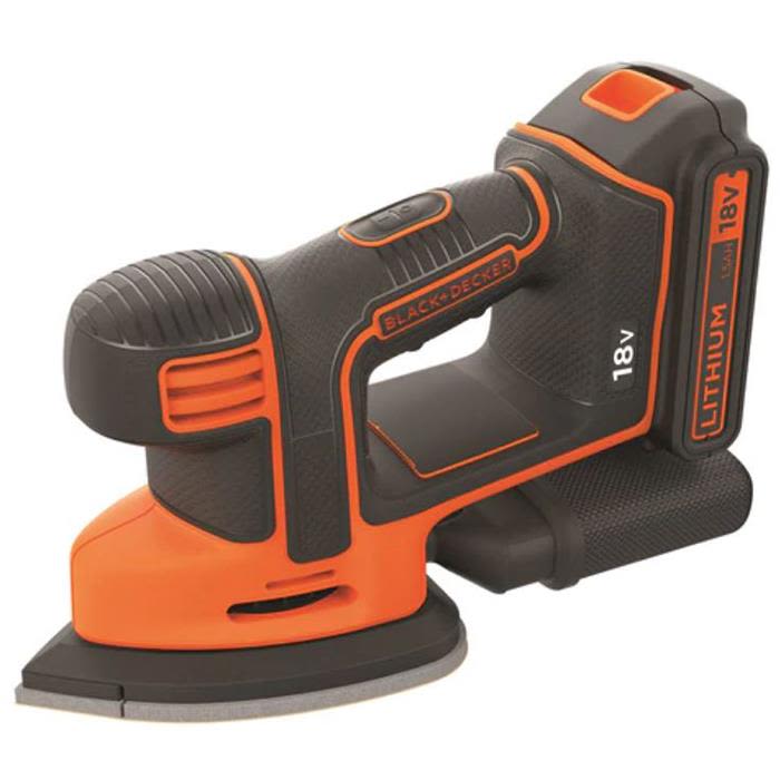 Black & Decker BDCDS18-QW Slipemus med batteri og lader