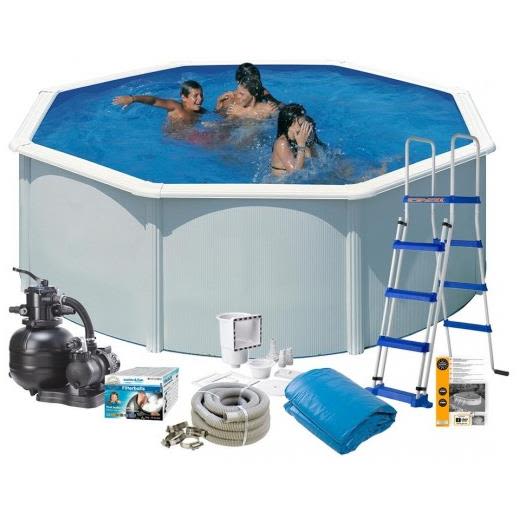 Swim & Fun 2700 Bassengpakke Ø 3,5 x 1,2 m, 10 102 l