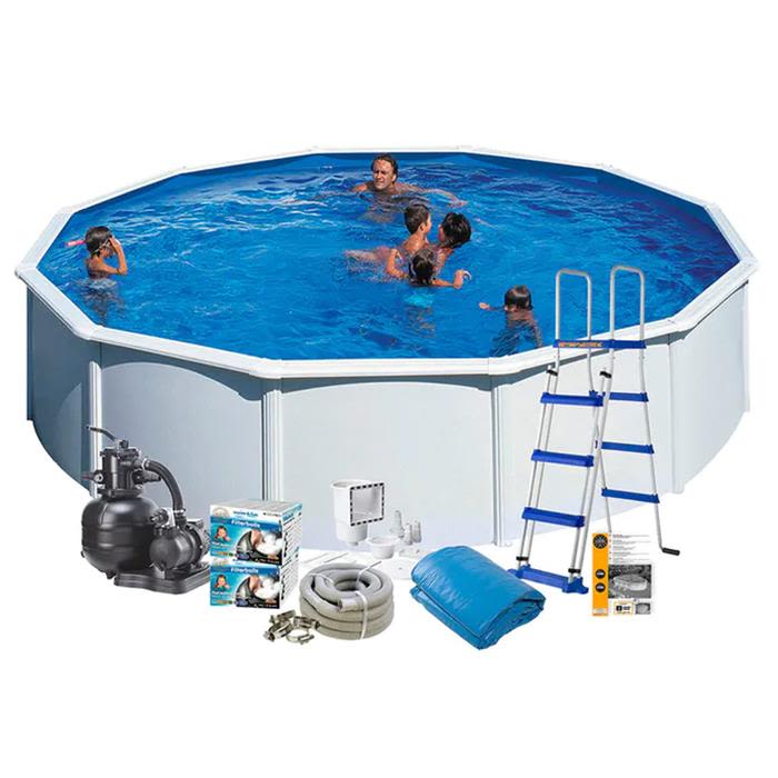 Swim & Fun 2702 Bassengpakke Ø 5,5 x 1,2 m, 24 944 l