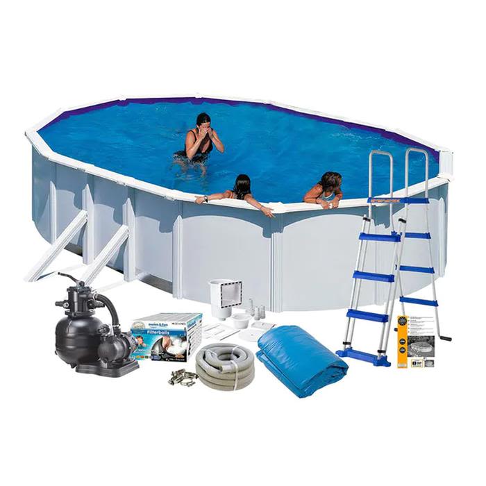 Swim & Fun 2704 Bassengpakke 6,1 x 3,75 x 1,2 m, 20 893 l