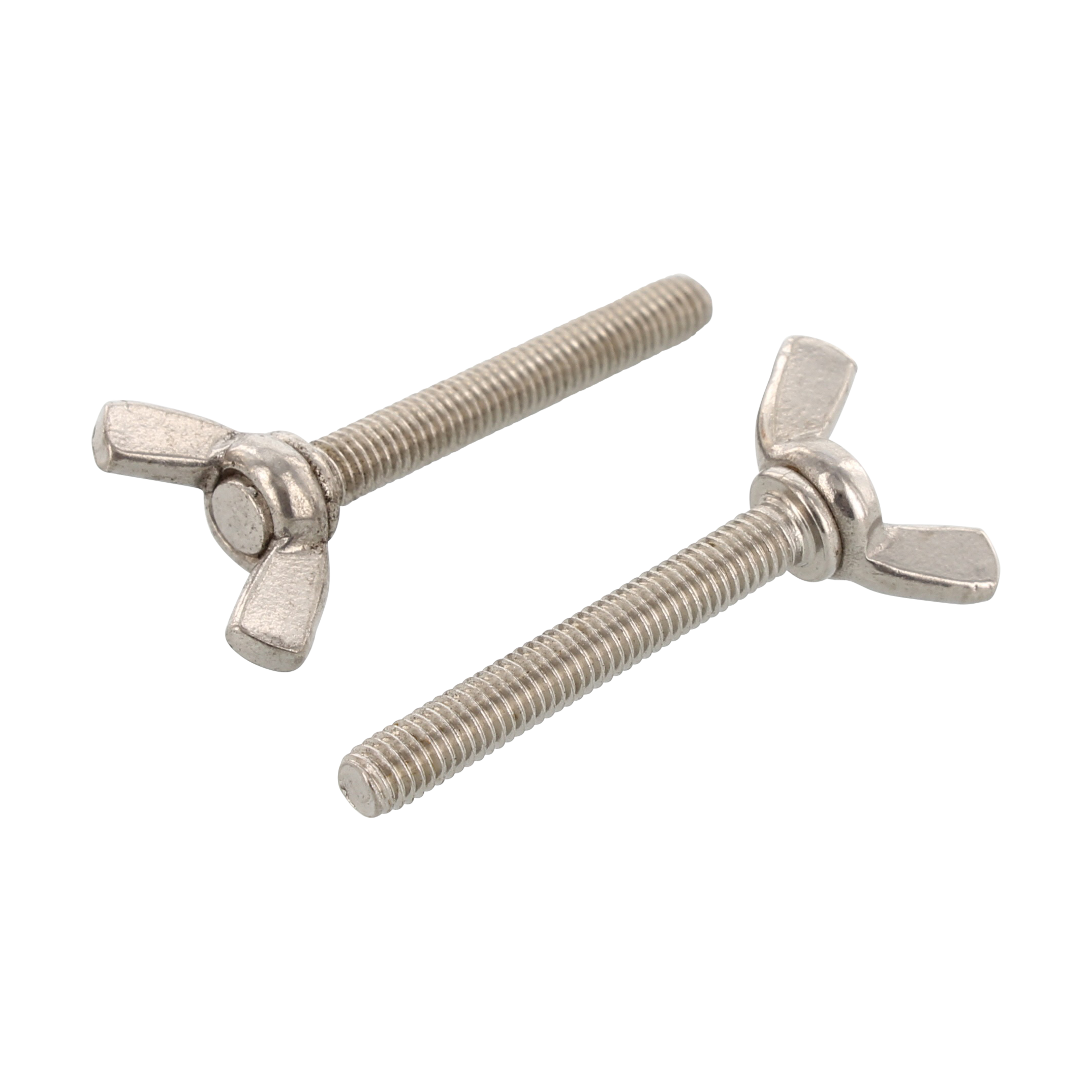 Schäfer & Peters 031646  10 Vingskrue Ø6 mm, A4 syrefast, 50-pakning Ø6 x 10 mm