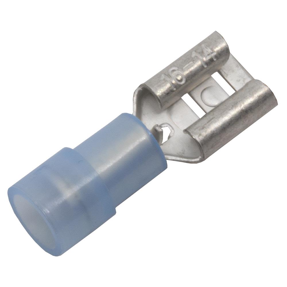 Abiko KA2507FLS-CP Kabelsko flatstifthylsa, 10-pack