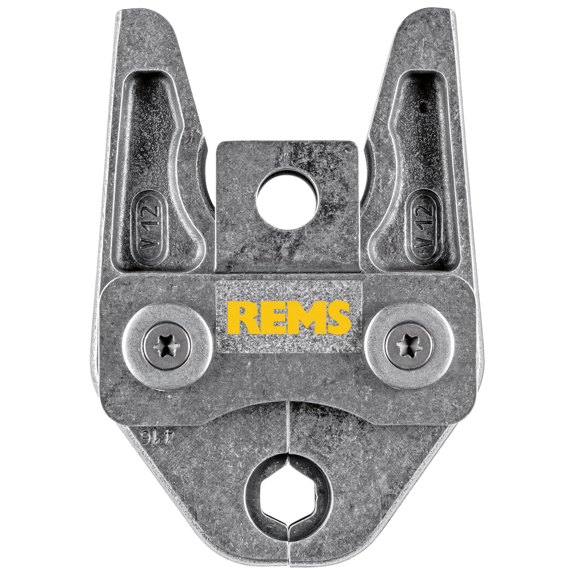 REMS 570107 Pressback för kopparrör, V-profil V12