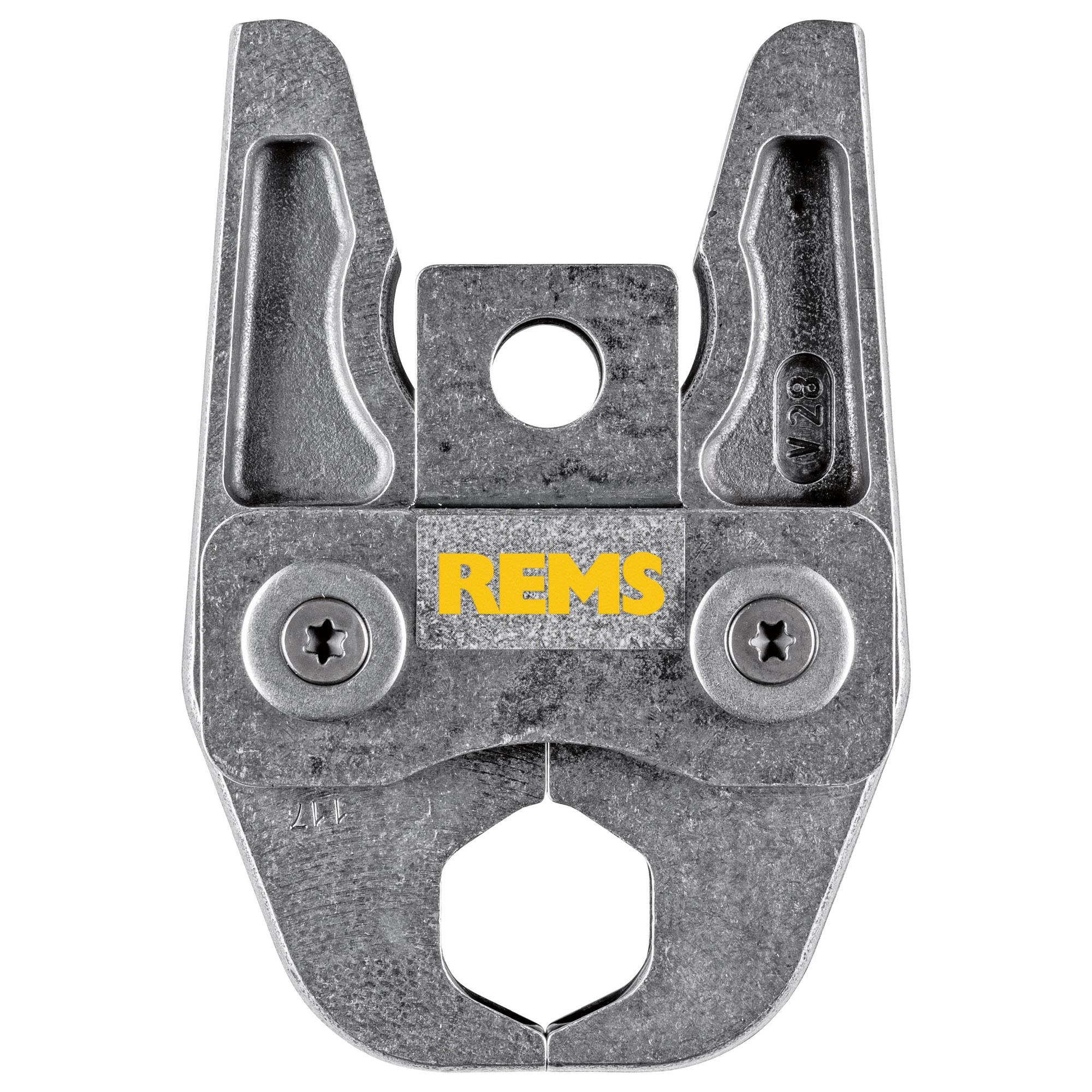 REMS 570145 Pressback för kopparrör, V-profil V28