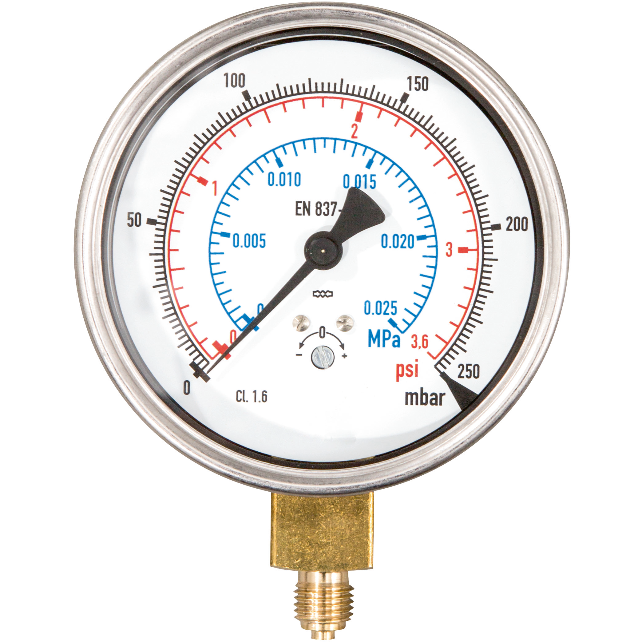 REMS 047069 Manometer för REMS Multi-Push, 250 mbar