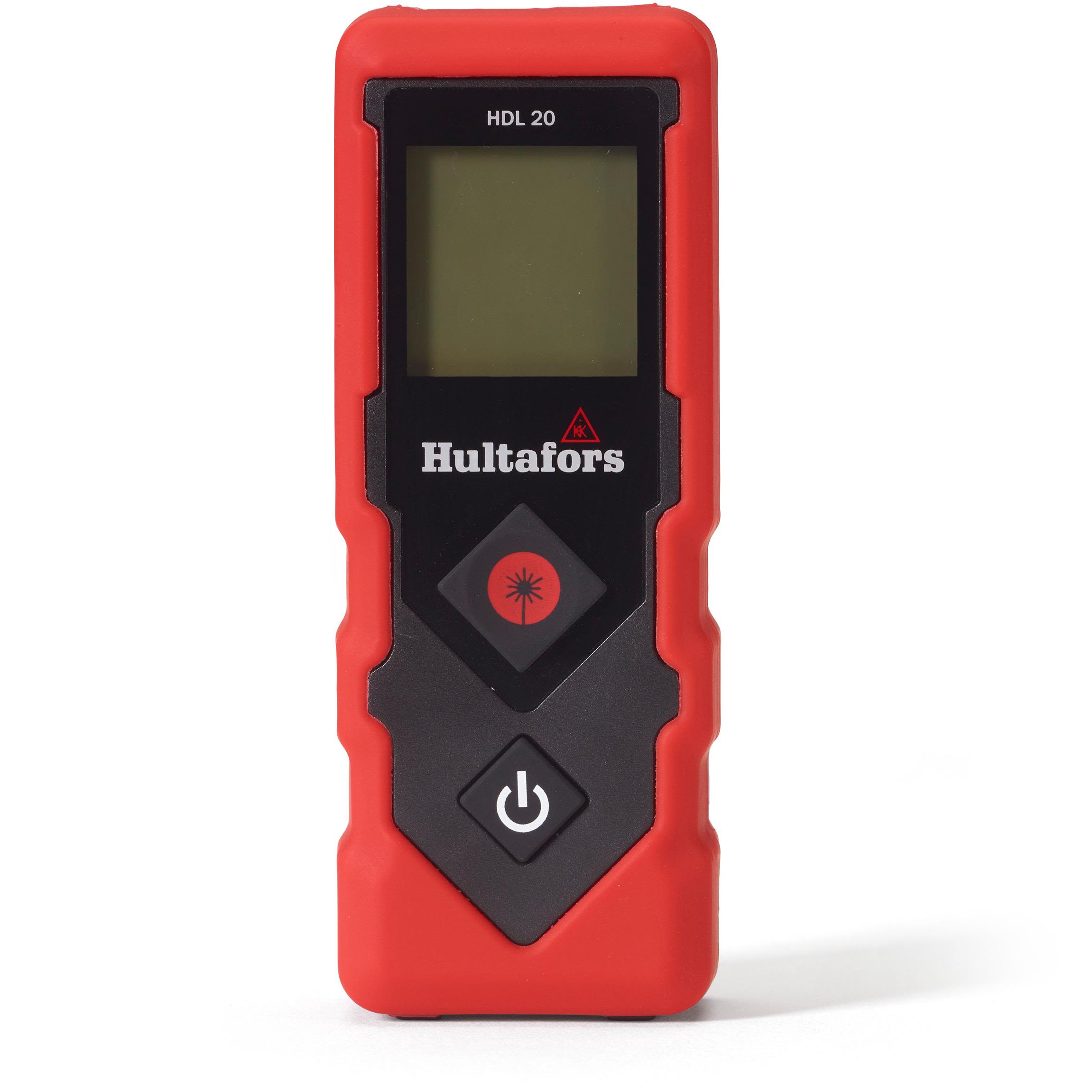 Hultafors laser afstandsmåler - HDL 20 er perfekt på trange steder. Måler fra 20cm til 20m