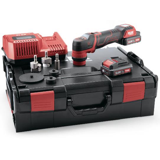 Flex PXE80 10.8-EC Set Polermaskin med batteri og lader