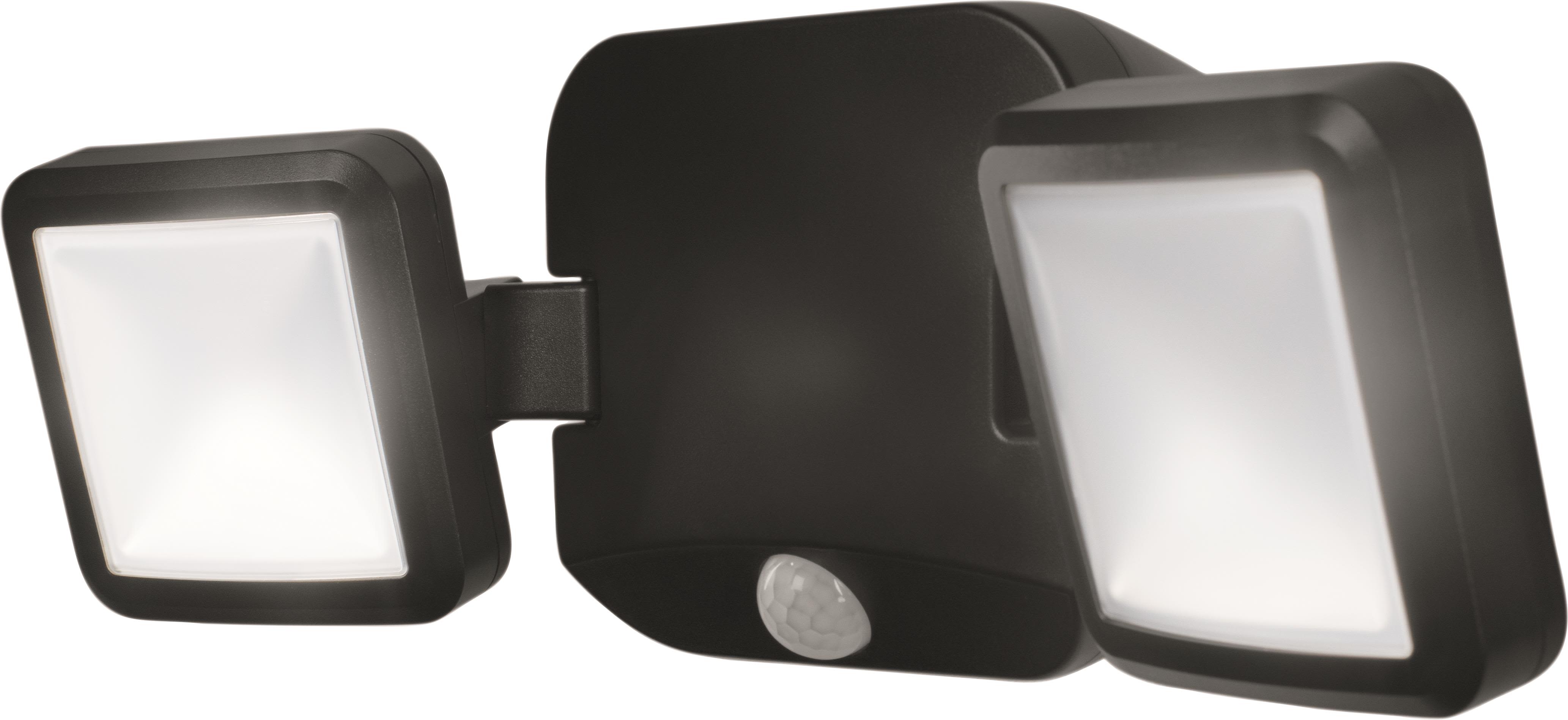 Osram Batteri LED, Utendørs spotbelysning, Sort, Akrylnitril-butadienstyren, IP54, III, Veggmontering
