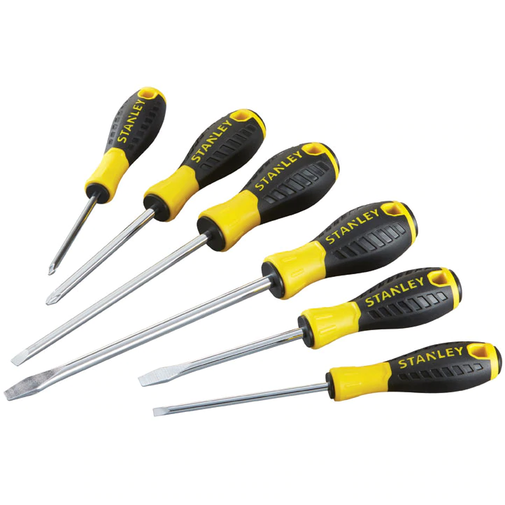 STANLEY STHT0-60209 Skrutrekkersett 6 stk., stor spiss