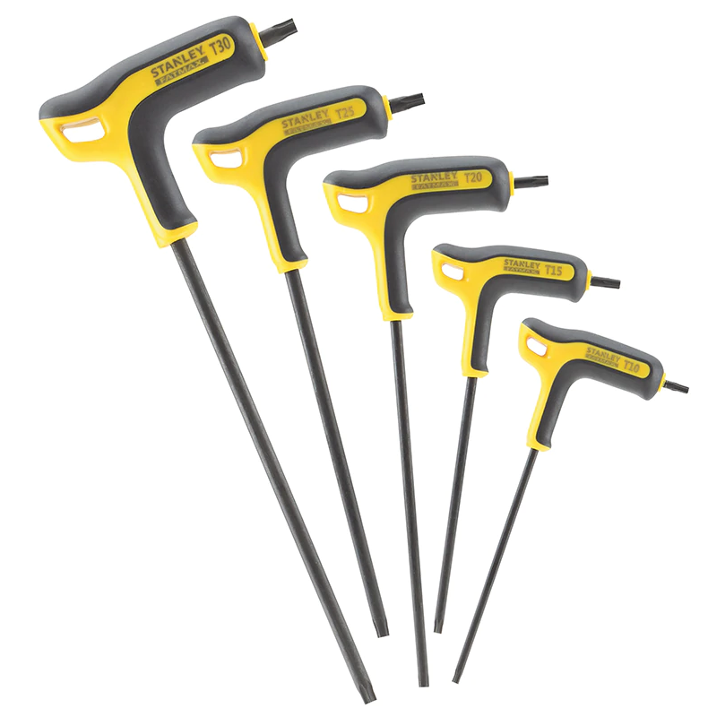 STANLEY FatMax FMHT0-69048 Insexnyckelsats med P-handtag, 5 delar
