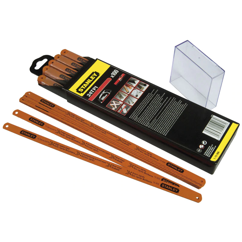 STANLEY 1-15-906 Bågfilsblad 300 mm, 24 TPI 100-pack